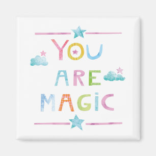 Magische Wolken sind Sie magisch Magnet