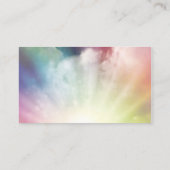 Magische Wolken Visitenkarte (Rückseite)