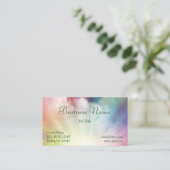 Magische Wolken Visitenkarte (Stehend Vorderseite)