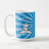 Magische Wundertante - Einhorn-Prinzessin Kaffeetasse (Links)