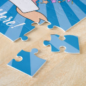 Magische Wundertante - Einhorn-Prinzessin Puzzle (Seite)