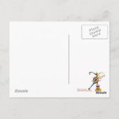 Magische Zauber Postkarte (Rückseite)