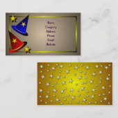 Magische Zauberer-Visitenkarte Visitenkarte (Vorne/Hinten)