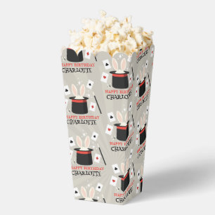 Magische Zauberkinder zeigen Geburtsname Geschenkschachtel