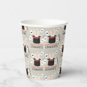 Magische Zauberkinder zeigen Geburtsname Pappbecher (Rechts)