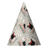 Magische Zauberkinder zeigen Geburtsname Partyhütchen (Rückseite)