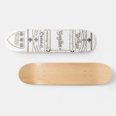 Magische Zeichen Skateboard (Horizontal)