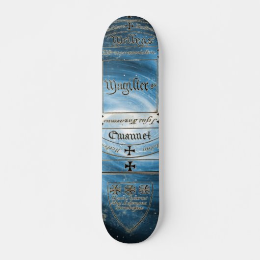 Magische Zeichen Skateboard (Vorne)
