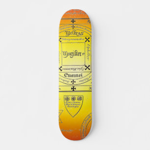 Magische Zeichen Skateboard
