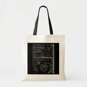 Magische Zeichen Tote Tasche