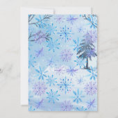 Magische Zucker Pflaume Fairy Nutcracker Geburtsta Einladung (Rückseite)