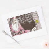 Magischer Alter Zauberer Elf Magic Wand Star Rechteckiger Aufkleber (Umschlag)