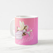 Magischer Angel Fairy Dust Pastel Bright Gradient Kaffeetasse (Vorderseite Links)