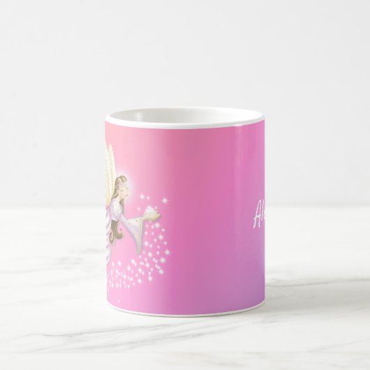 Magischer Angel Fairy Dust Pastel Bright Gradient Kaffeetasse (Mittel)