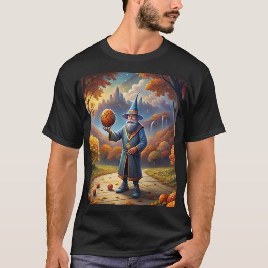 Magischer Basketball T-Shirt (Vorderseite)