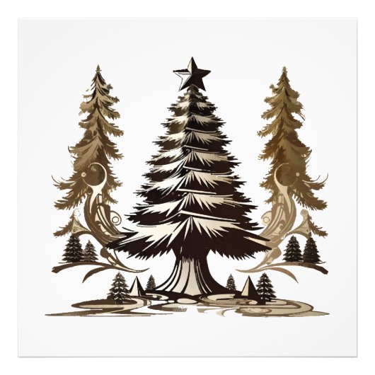 Magischer Baum Fotodruck (Vorne)