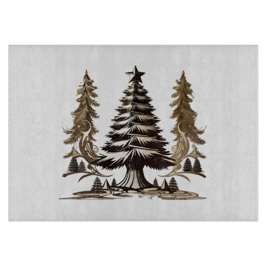Magischer Baum Schneidebrett (Vorderseite)
