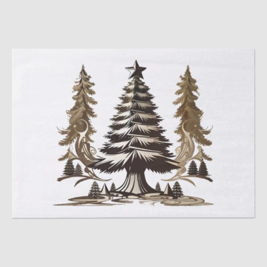 Magischer Baum Seidenpapier (Vorderseite)