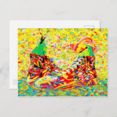 Magischer Berg Postkarte (Vorne/Hinten)