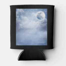 Magischer blauer Himmel mit flatternden Schwänen Dosenkühler