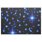 Magischer blauer Sternenhimmel nahtloses Muster le Stoff (Fat Quarter (45,7 x 55,9 cm))