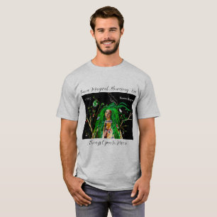 Magischer blühender T - Shirt