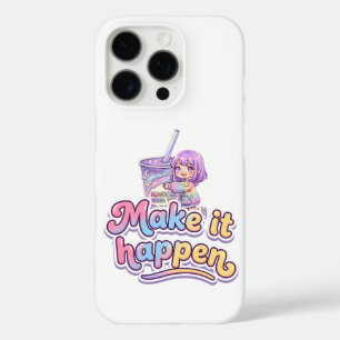 Magischer Boba-Tee "Mach es wahr" Ästhetik iPhone 16 Pro Hülle