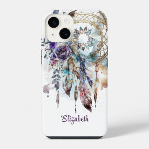 Magischer Boho-Kristall-Traumfänger iPhone 14 Hülle