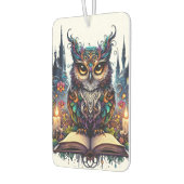 Magischer Bücher-Owl Autolufterfrischer (Links)
