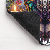 Magischer Bücher-Owl Mousepad (Ecke)