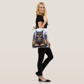 Magischer Bücher-Owl Tasche (Am Model)