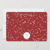 Magischer Cartoon Elf Frohe Weihnachten Foto Urlau (Rückseite)