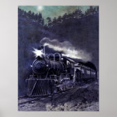 Magischer Dampfzug Motor Viktorianisch Train Poster (Vorne)
