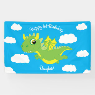 Magischer Drache-niedlicher 1. Banner