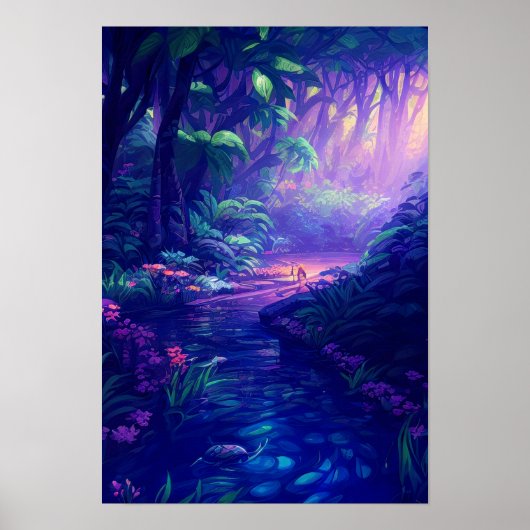 Magischer Dschungel Poster (Vorne)