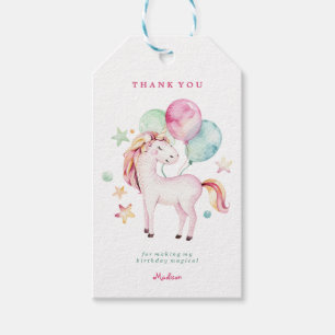 Magischer Einhorn-Geschenk-Umbau Geschenkanhänger