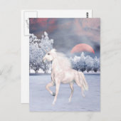 Magischer Einhornmorgen Postkarte (Vorne/Hinten)