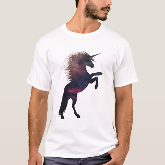 Magischer Einhornnebel T-Shirt (Vorderseite)