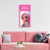 Magischer Elfie Leinwanddruck (Insitu (Wohnzimmer))