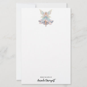 Magischer Engel Feen Pastellfarben Briefpapier