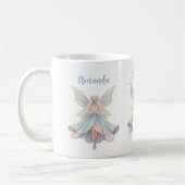 Magischer Engel Feen Pastellfarben Kaffeetasse (Links)