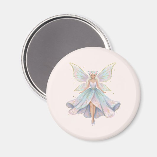 Magischer Engel Feen Pastellfarben Magnet (Vorderseite/Rückseite)