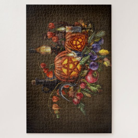 Magischer Erntedank Puzzle (Vertikal)