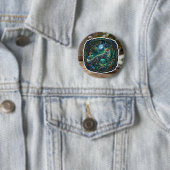 Magischer Fantasy-Aufkleber Button (Beispiel)
