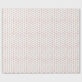 Magischer Feen-Rosé Mädchen-Geburtstag Geschenkpapier (Flach)