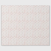 Magischer Feen-Rotwangige Mädchen-Geburtstag Geschenkpapier (Flach)