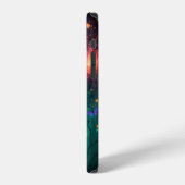 Magischer Feen verzauberter Wald Fantasy Pixie Sta iPhone Hülle (Linke Seite)