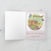 Magischer feenhafter kundenspezifischer karte (Innenseite)