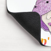 Magischer Fluffin Unicorn Mousepad (Ecke)
