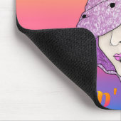 Magischer Fluffin Unicorn Mousepad (Ecke)